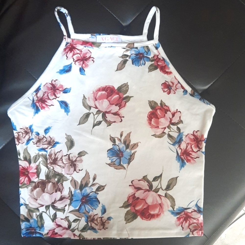 Floral tank top
